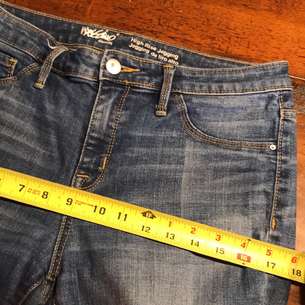 Mossimo High Rise Distressed Jegging - Picture 9 of 11